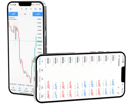 our app on phone