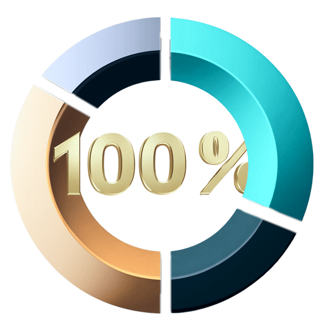 100%